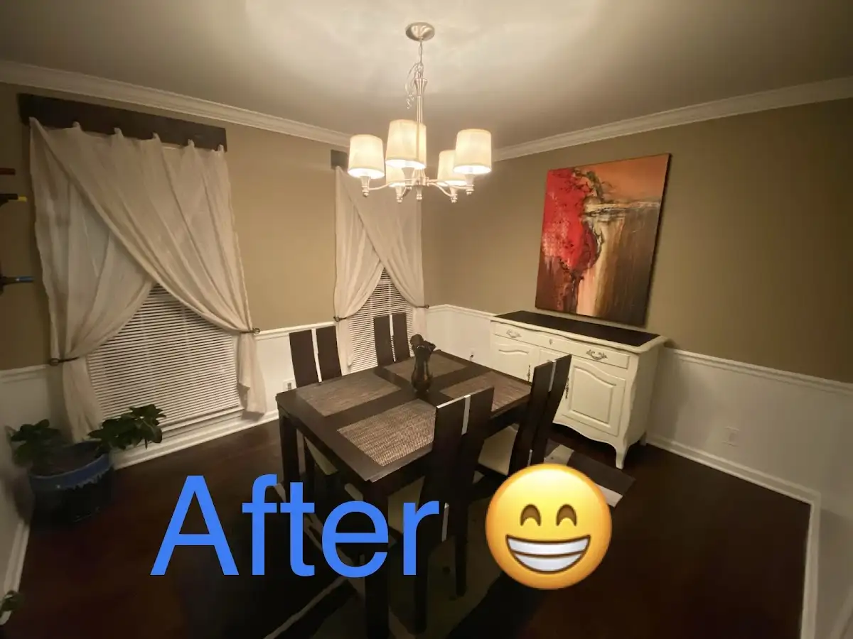 Professional dining room restoration after water damage in Waterloo