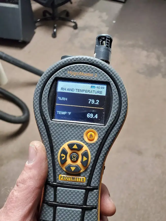 Moisture meter humidity assessment for Mold Remediation & Removal in Waterloo